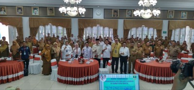 Rakor TPID se Sumatera Barat dalam rangka Menghadapi Potensi El Nino dan Mitigasi Dampaknya pada Produksi Pertanian Sumatera Barat